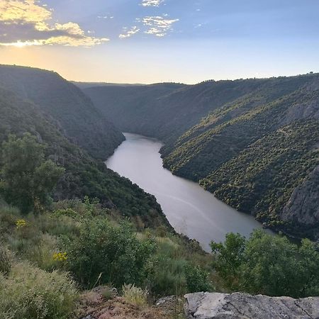 Cabanas Miraduero Aldeadavila de la Ribera Ngoại thất bức ảnh