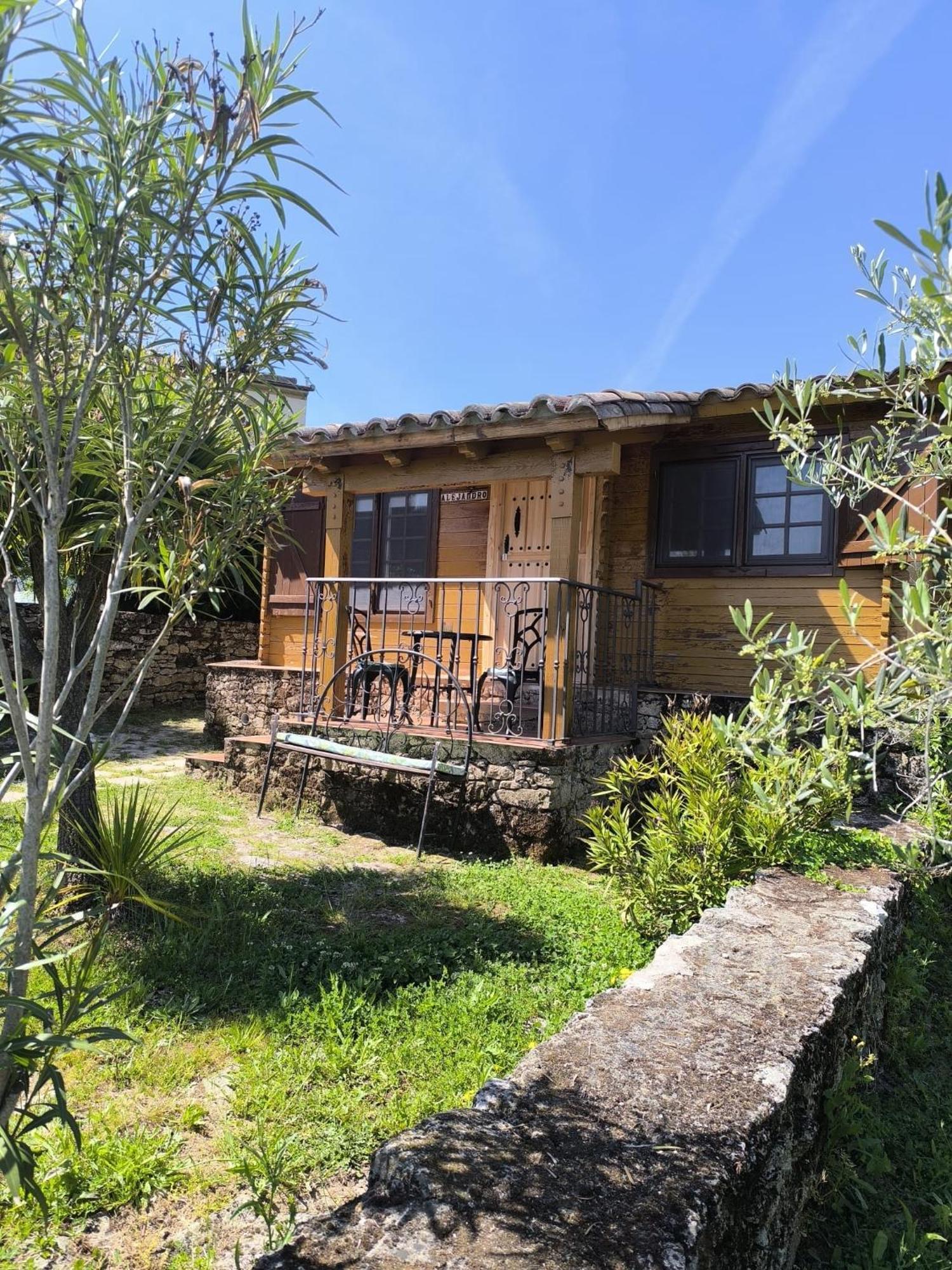 Cabanas Miraduero Aldeadavila de la Ribera Ngoại thất bức ảnh